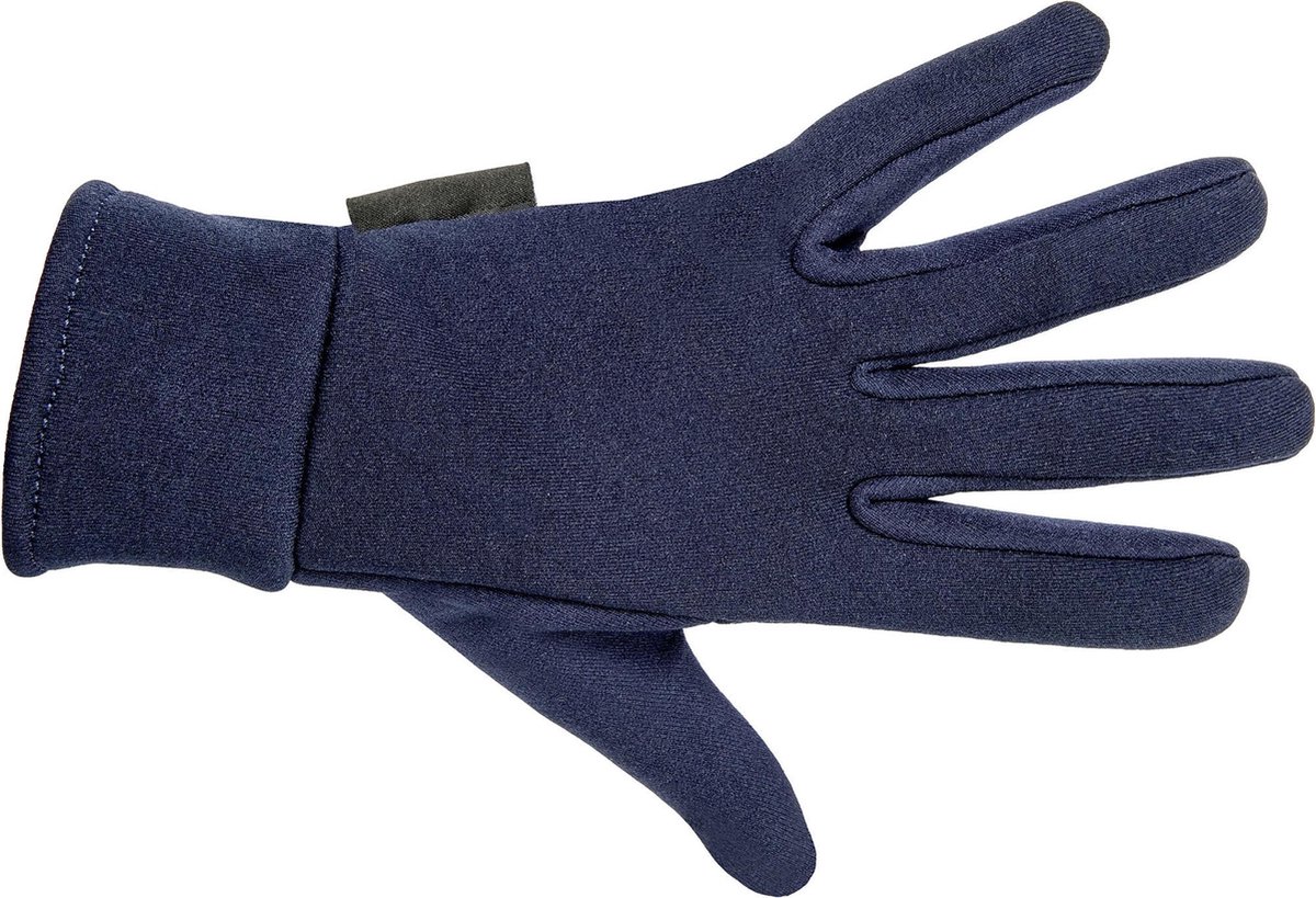 HKM Rijhandschoenen -Fleece- donkerblauw XL