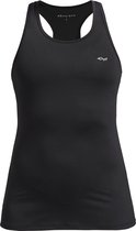 Rohnisch Solid Tank Top Dames Sporttop - Zwart - Maat M