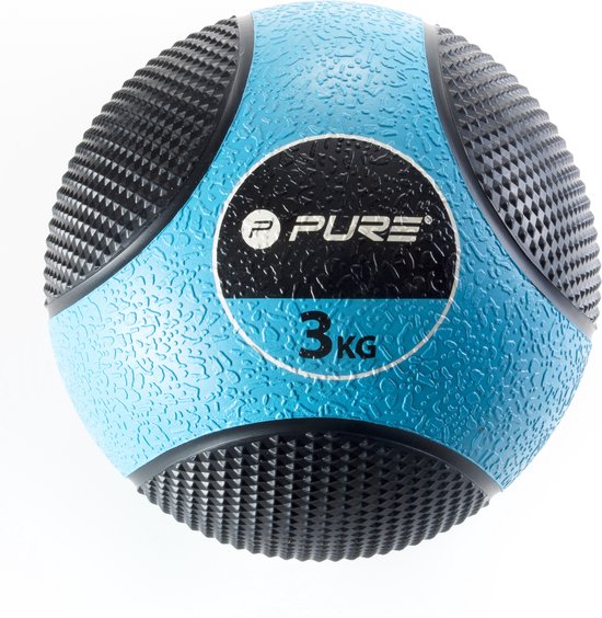 Foto: Pure2improve medicine ball 3kg blauw