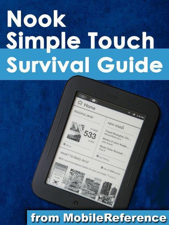 Nook Simple Touch Survival Guide StepbyStep User Guide for the Nook