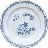 R�rstrand Ostindia Ontbijtbord - � 21 cm - Blauw