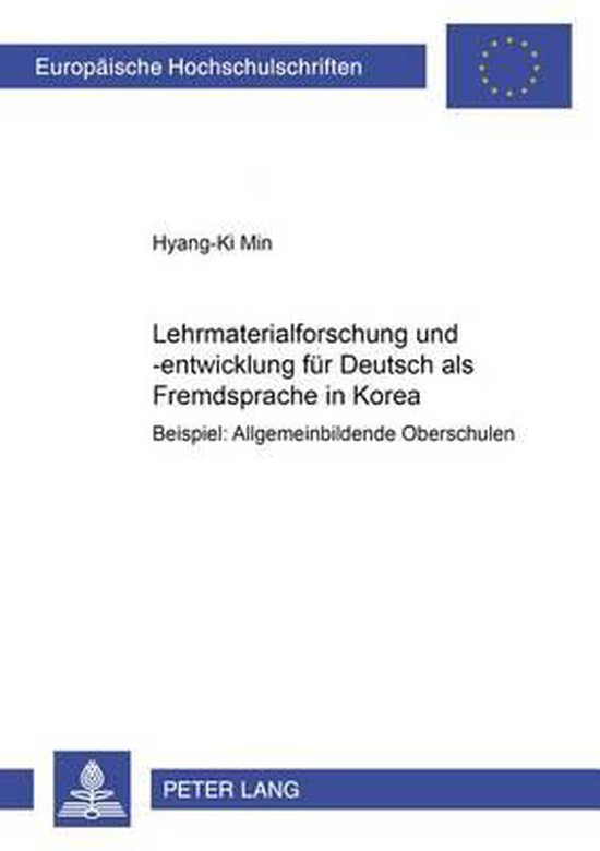 Lehrmaterialforschung Und -Entwicklung Fuer Deutsch ALS Frem ... - cover
