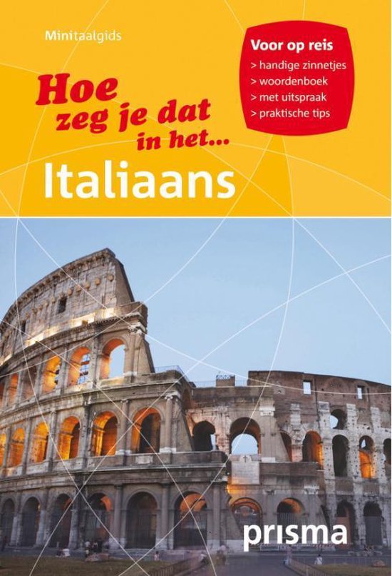 Cover van het boek 'Hoe zeg je dat in het... Italiaans' van  Lingea