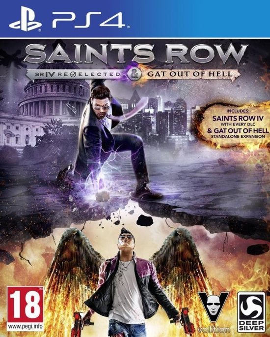 Saints Row IV 4 Re Elected Saints Row Gat Out Of Hell PS4 Games bol