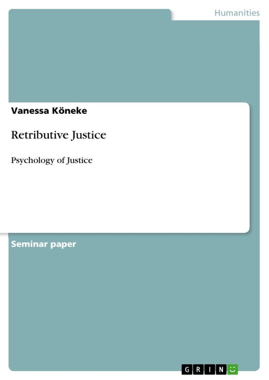 Retributive Justice - cover