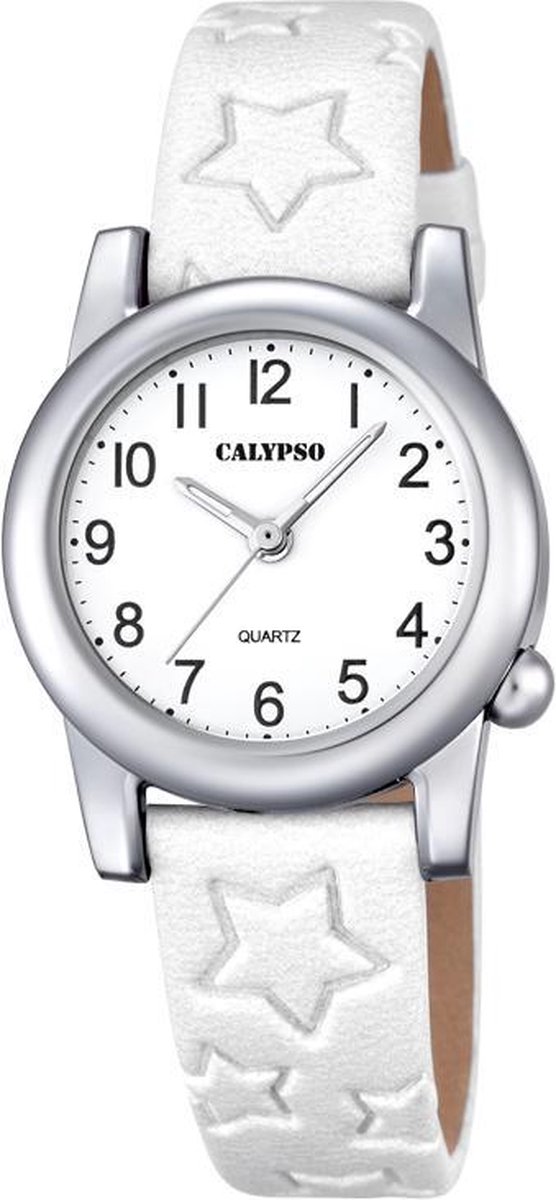Calypso Kids K5708/1 - Horloge - Kunststof - Wit - 28.5 mm
