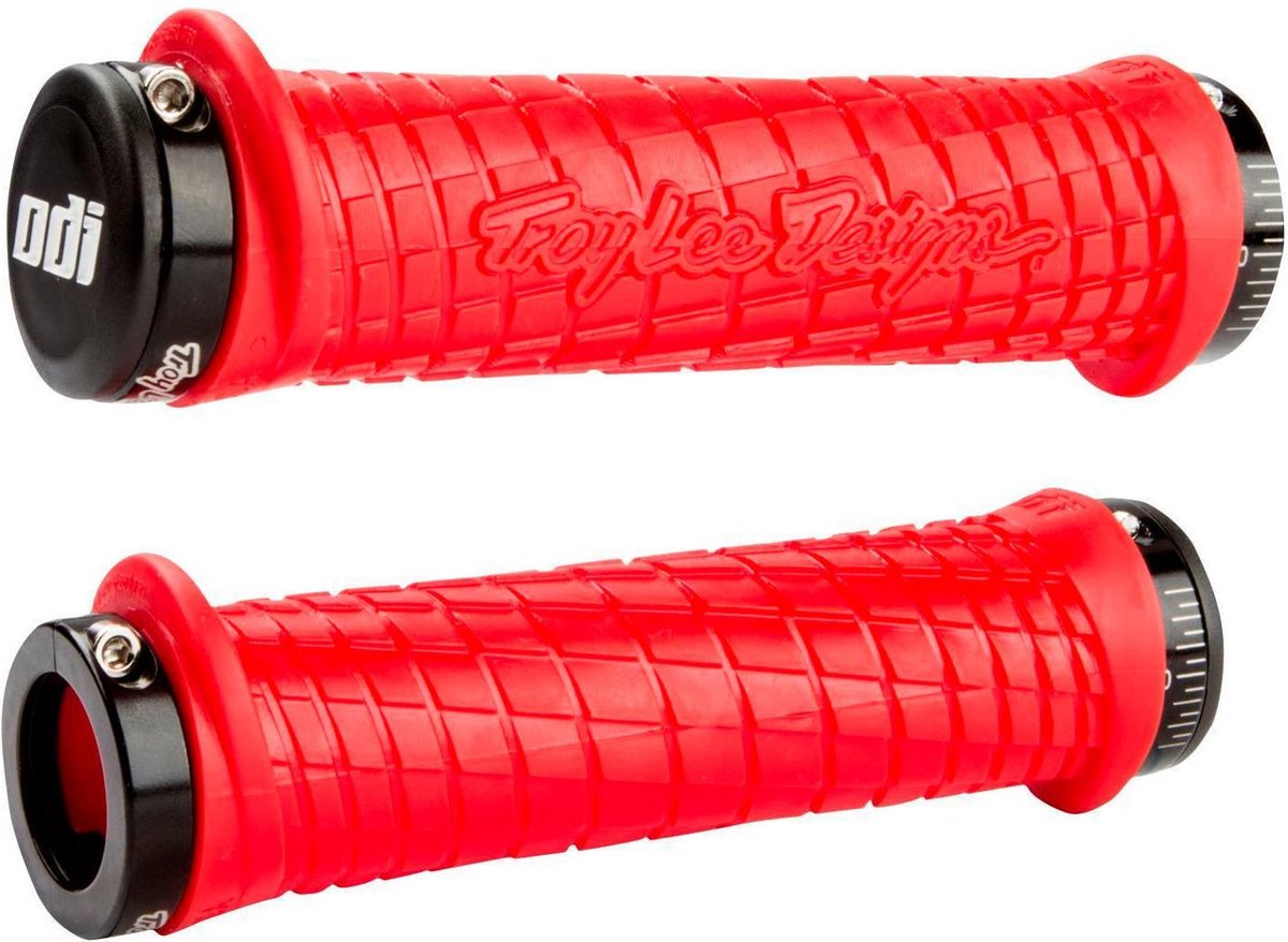 Poignee velo enfant caoutchouc rouge l 80mm diam. 22mm (pr)