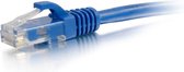 C2G 15m Cat6 Patch Cable 15m Blauw netwerkkabel
