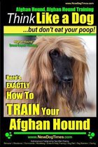 Afghan Hound, Afghan Hound Training - Think Like a Dog But Don't Eat Your Poop! - Afghan Hound Breed Expert Training