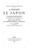 A travers le Japon, climat, geologie, hydrographie forets domaniales et particulieres