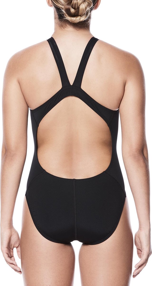 Nike Swim Fast Back One Piece Dames Badpak - Black — afbeelding 2