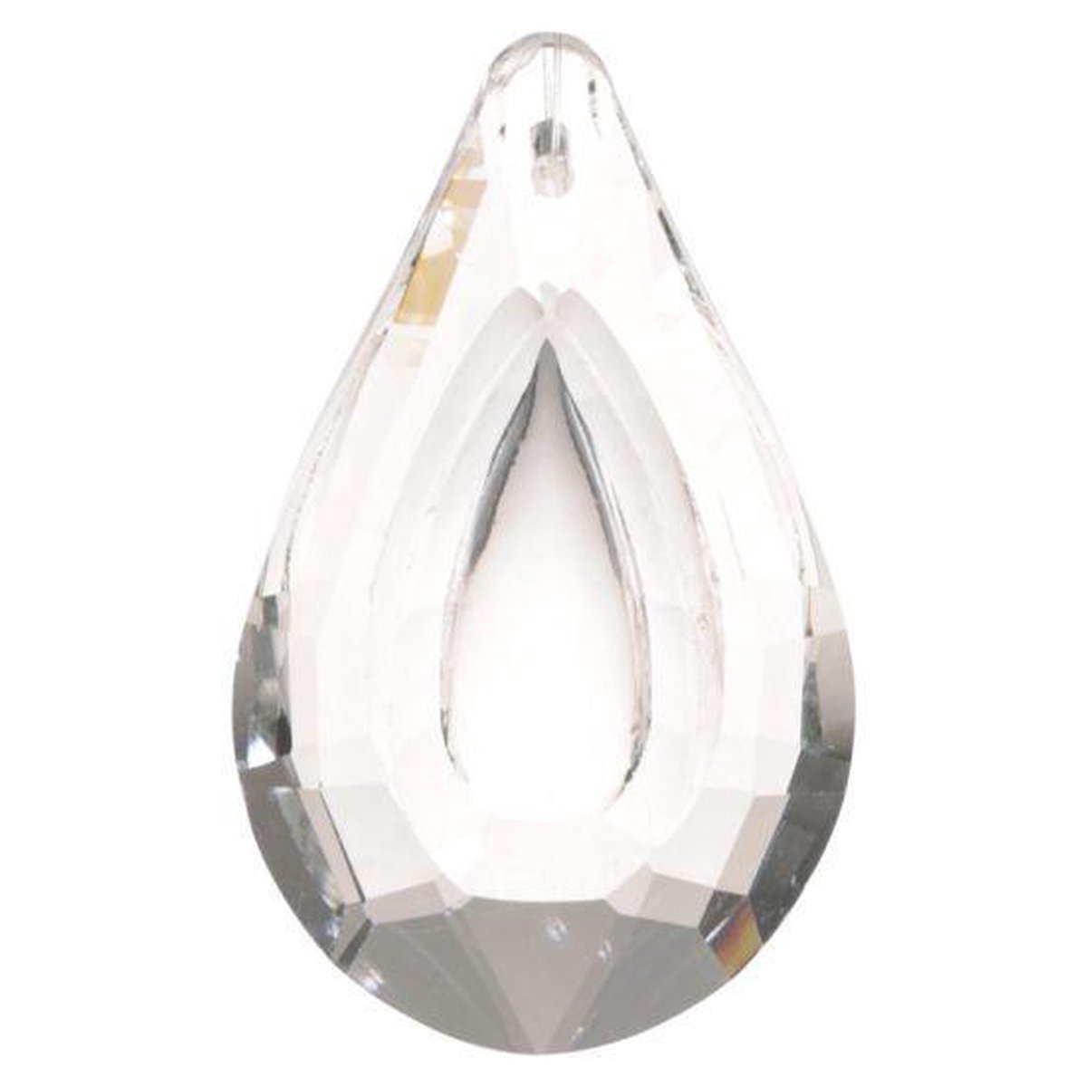 Regenboogkristal facet Bindi AAA kwaliteit - 3.2x5 cm - per stuk