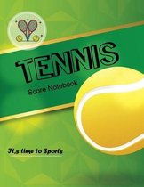 Tennis Score Notebook