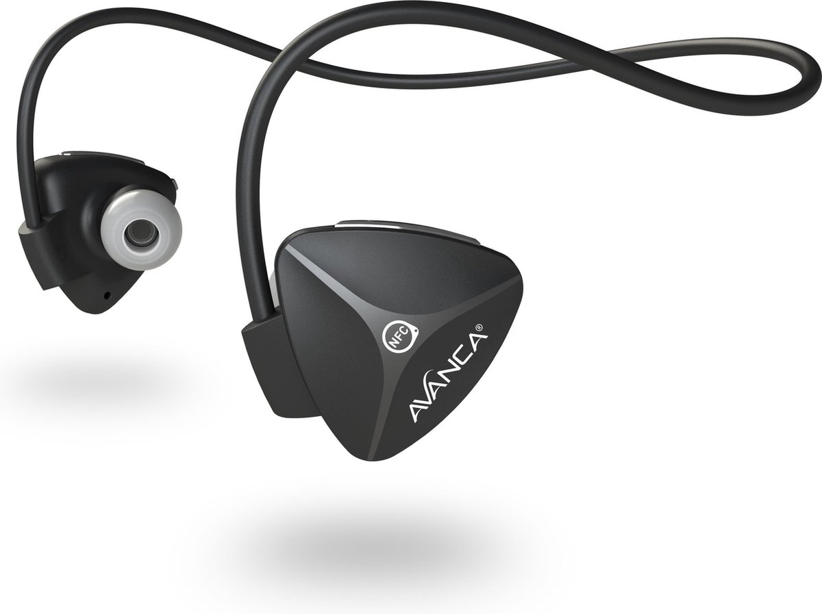 Avanca D1 Bluetooth Sports Headset Zwart - In Ear - Sport Headset -  Bluetooth -... | bol.com