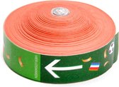 Oranje werp confetti stadion confetti - Oranje accessoires - EK accessoires - 20 rollen