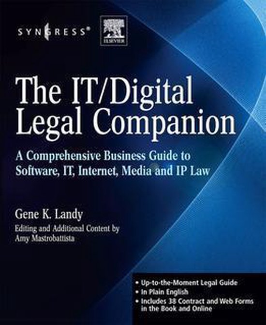 The IT / Digital Legal Companion - cover
