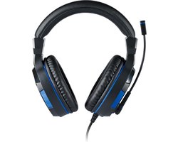 foto van Bigben Stereo Gaming Headset V3 - PS5/PS4 - Zwart/Blauw