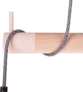 Dippie Stick wandhaak hout - peach pink XL