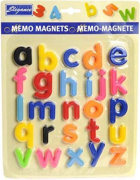 Natuur uitvinden Invloed Magneet Letters - Alfabet Magneten | bol.com