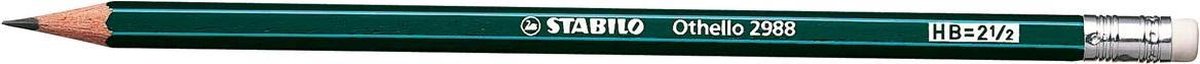 STABILO Othello - Grafietpotlood - B Met Gum