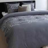 Beddinghouse Beautiful Day Dekbedovertrek - Eenpersoons - 140x200/220 cm - Anthracite