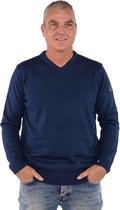 BJØRNSON LASSE Pullover Acryl 4 Seizoenen Heren - Maat 6XL - Denim Blauw