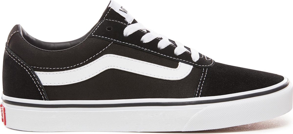 Vans Ward Low Dames Sneakers Suede/Canvas Zwart