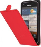 Flipcase Hoessjes cases voor Galaxy S2 i9100 Rood