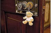 Teddybeer/beren sleutelhangers 10 cm - Kleine dieren knuffels