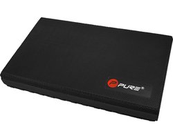Pure2Improve - Balanskussen - Balance pad - Anti-slip - 48x40x5.7cm - Zwart