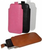 Wolfgang At As40w hoesje, Luxe PU Leren Sleeve, roze , merk i12Cover