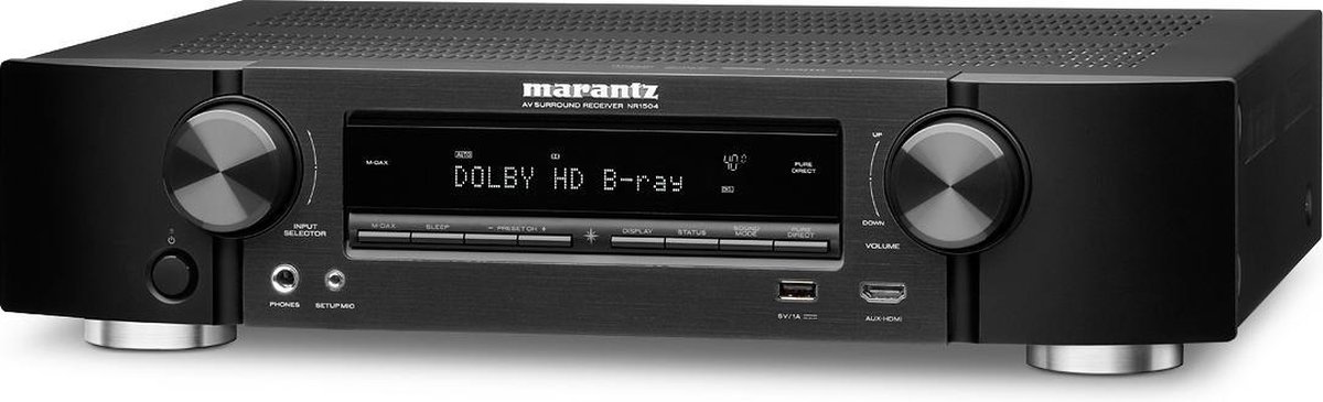 piek mist bros Marantz NR1504 - 5.1 AV-receiver - Zwart | bol.com