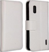 Lichee wallet hoesje case voor LG E960 Nexus 4 wit