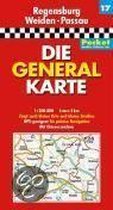 Generalkarte Deutschland Pocket 17. Regensburg, Weiden, Passau