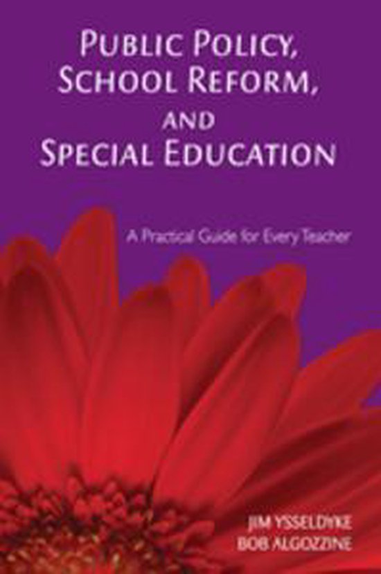Public Policy, School Reform, and Special Education - cover