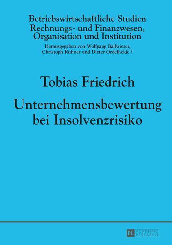 Betriebswirtschaftliche Studien 97 - Unternehmensbewertung b ... - cover
