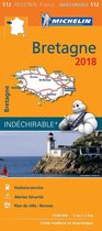 BRETAGNE 17512 CARTE MICHELIN KAART 2018