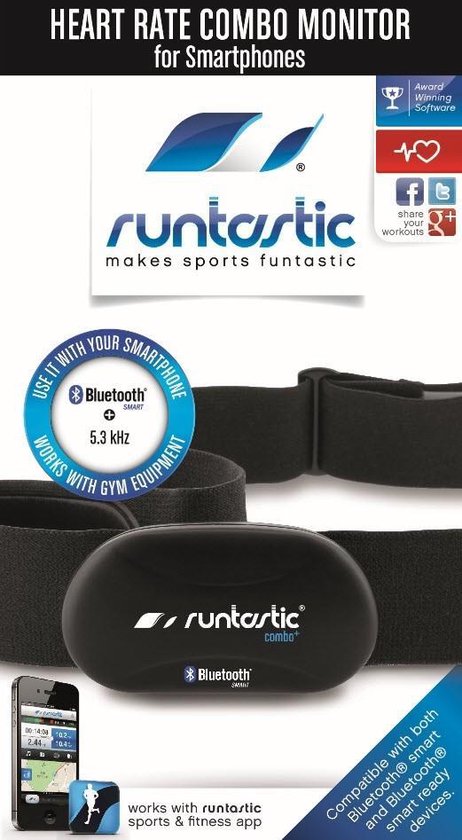 Capteur Cardio Runtastic Cardiofréquencemètre Runtastic Ceinture