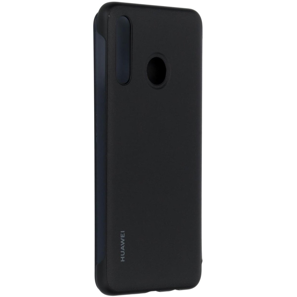 Huawei P30 Lite View Flip Cover Case Black