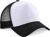 Casquettes de baseball Truckers noir / blanc pour adultes - casquettes / casquettes bon marché