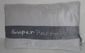 Gifa Super Parrain - Sierkussen - 28x44 cm - Grijs