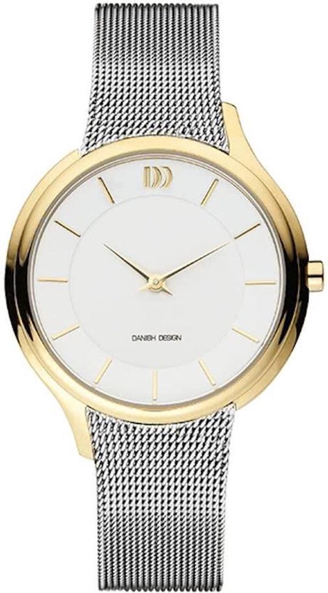 Danish Design IV65Q1194 horloge dames - zilver - edelstaal doubl�