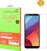 DrPhone 2x A6+ 2018 (Plus) Glas - Glazen Screen protector - Tempered Glass 2.5D 9H (0.26mm) - Let op PLUS versie