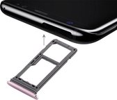 Simkaarthouder / sim tray geschikt voor Samsung Galaxy S8+ (PLUS) Roze