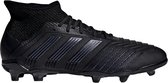 adidas Predator 19.1 FG  Sportschoenen - Maat 38 2/3 - Unisex - zwart