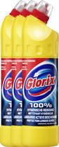 Glorix Bleek Original - 3 x 750 ml - Toiletreiniger - Voordeelverpakking