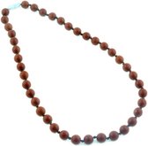 Chewelry bijtketting Twiggy bruin