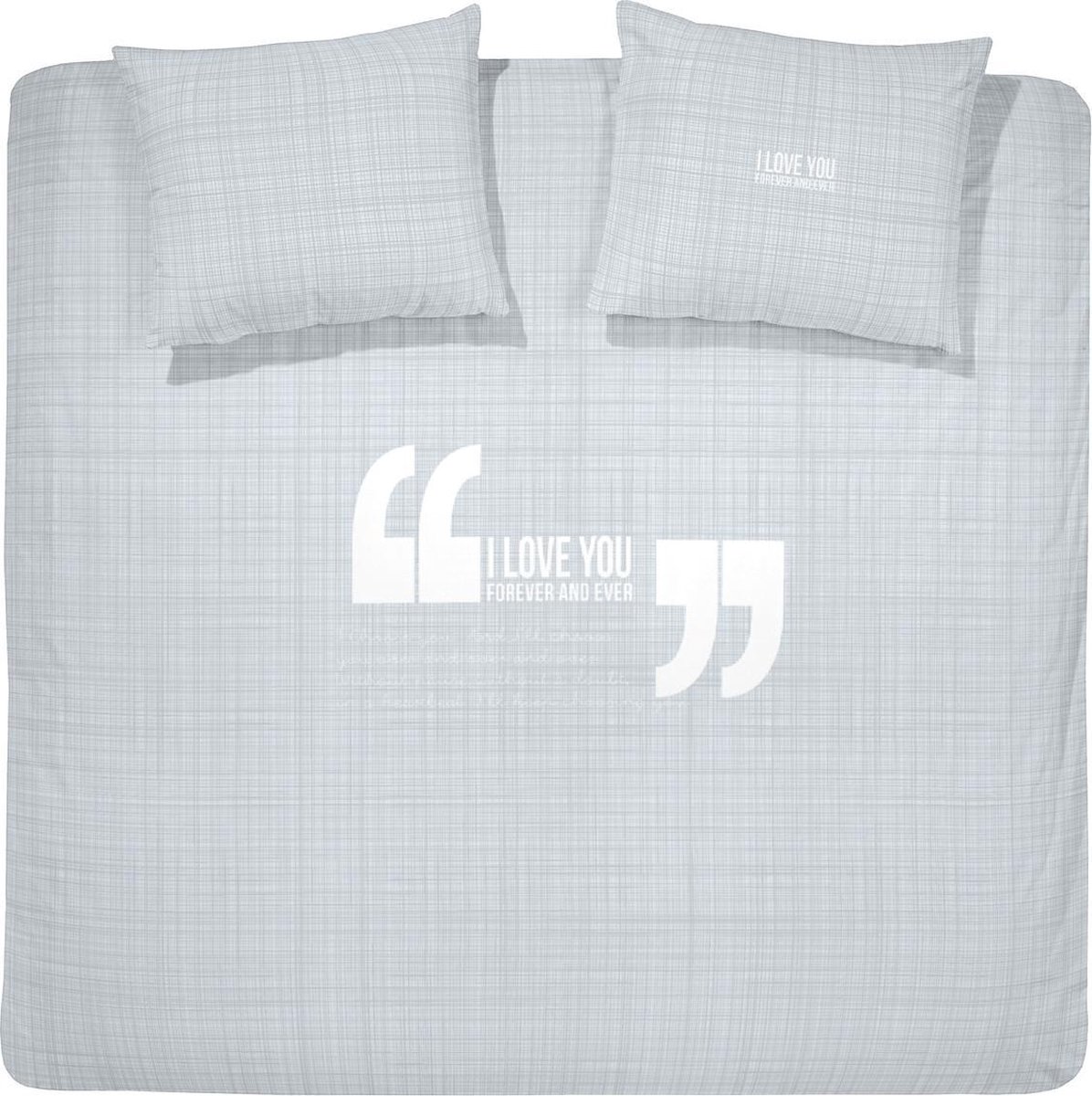 Damai Dekbedovertrekset katoen 200 x 200/220 cm always light grey