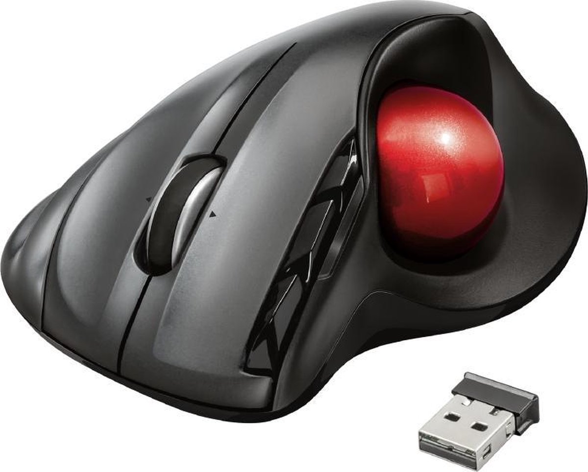 Trust Sferia Draadloze Ergonomische Trackball Muis