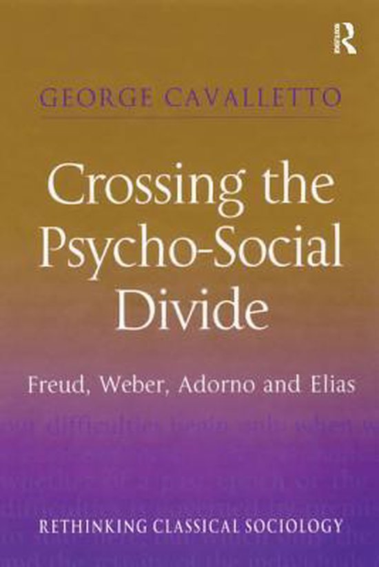 Crossing the Psycho-Social Divide - cover